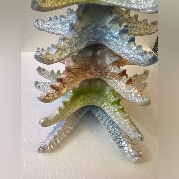 Coastal Starfish Christmas Tree 10 Tier Beach Theme - Picture 4 of 8